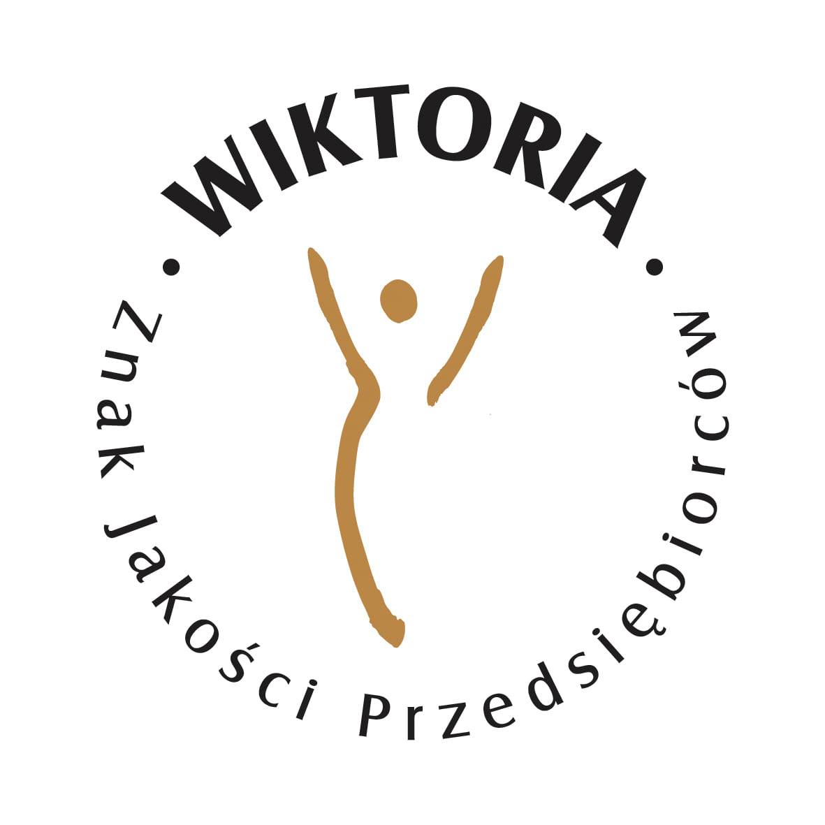 Logo: WIKTORIA - Znak Jakości Przedsiębiorców