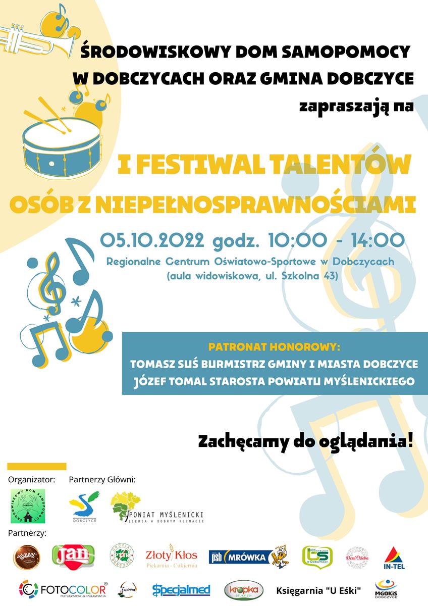 Już jutro I Festiwal Talentów Osób z Niepełnosprawnościami !